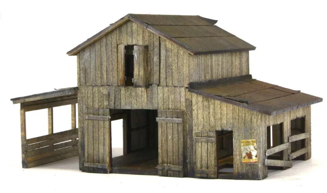 Banta Modelworks 2147 HO Scale The Barn Craftsman Kit
