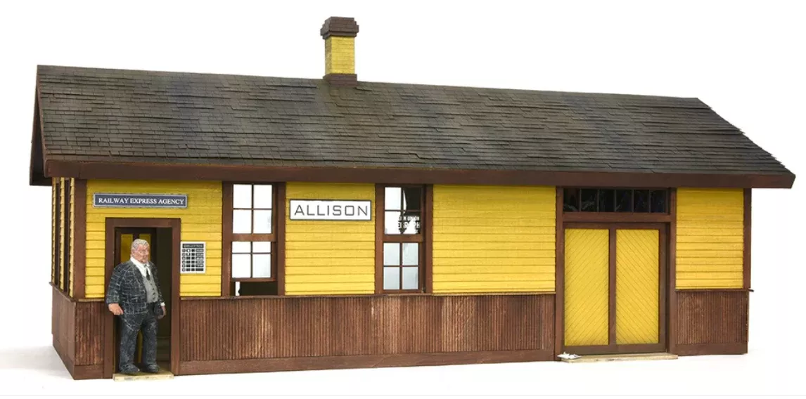 Banta Modelworks 2157 HO Scale Allison Depot Craftsman Kit