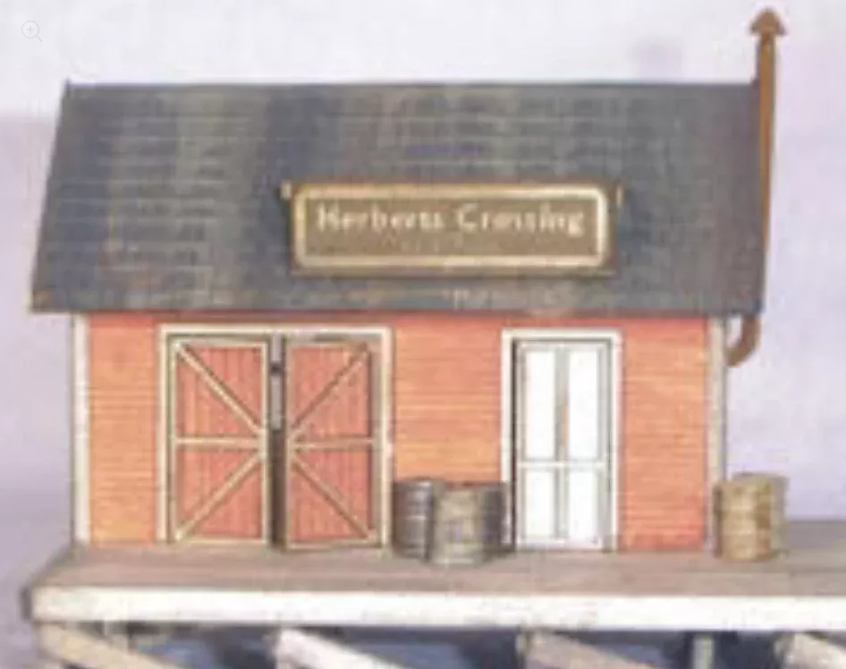 Banta Modelworks 6082 O Scale Herbert's Crossing Freight House Craftsman Kit
