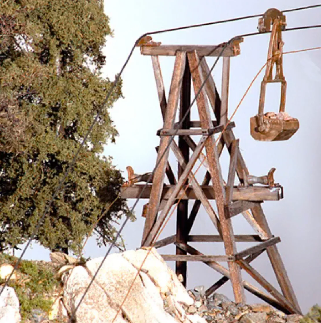 Banta Modelworks 6102 O Scale Ore Tram Towers