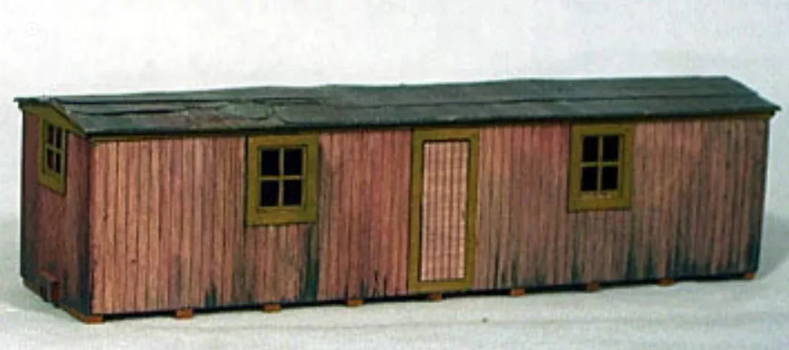 Banta Modelworks 6106 O Scale Boxcar Shed Craftsman Kit