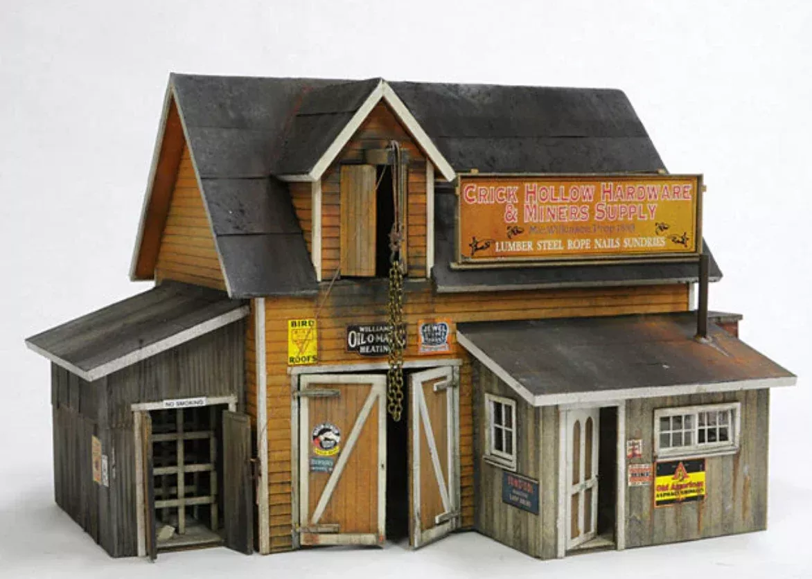 Banta Modelworks 6127 O Scale Crick Hollow Hardware Craftsman Kit