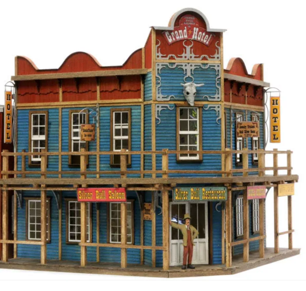 Banta Modelworks 6142 O Scale Silver Bull Saloon Craftsman Kit