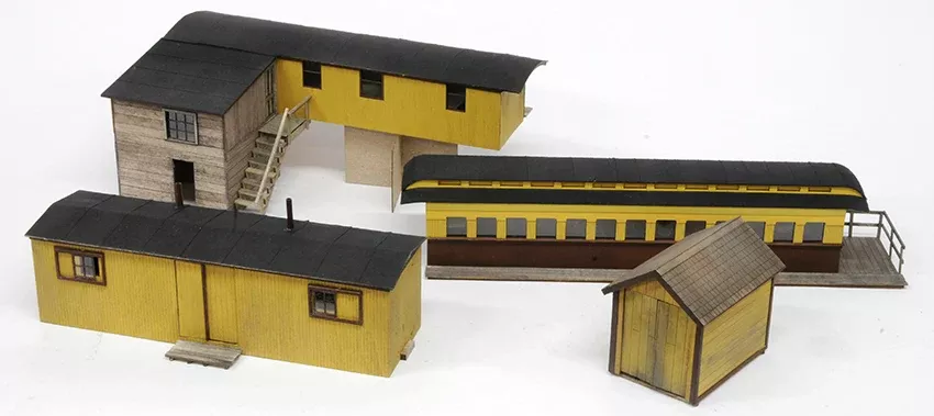 Banta Modelworks 6161 O Scale Vance Junction Outbuildings Craftsman Kit