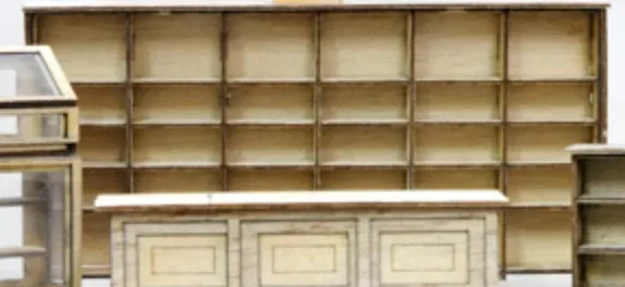 Banta Modelworks 703 O Scale Long Shelf Unit