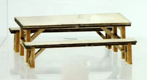 Banta Modelworks 715 O Scale Mess Hall Table