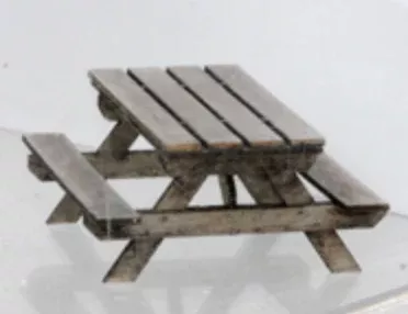 Banta Modelworks 723 O Scale Picnic Tables
