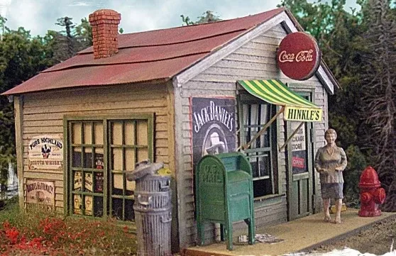 Bar Mills Scale Model Works 194 O Scale Hinkle's Package Store Craftsman Kit