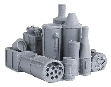 Bar Mills Scale Model Works 2010 HO Scale Boiler Heaven (Unpainted Resin)