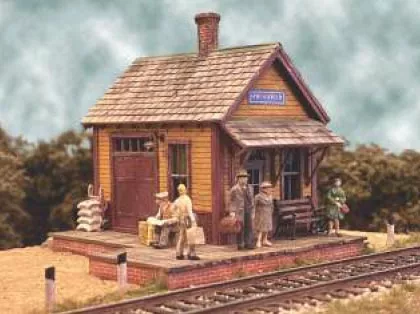 Bar Mills Scale Model Works 264 O Scale Springfield Station V1 Craftsman Kit