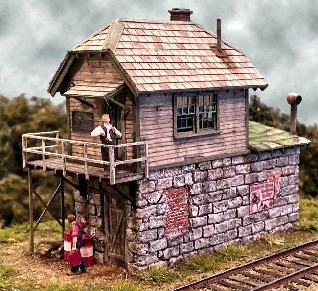 Bar Mills Scale Model Works 272 HO Scale Tower at Cranberry Yard Craftsman Kit