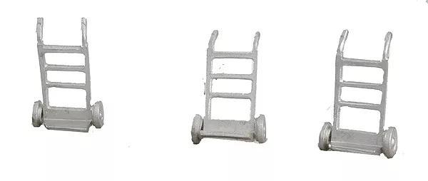 Bar Mills Scale Model Works 4005 O Scale Hand Cart Kit (3 Pack)