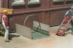Bar Mills Scale Model Works 401 HO Scale Sidewalk Freight Elevator Craftsman Kit