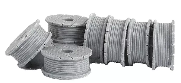 Bar Mills Scale Model Works 4013 O Scale Cable Spools Version 1 (Unpainted Resin)