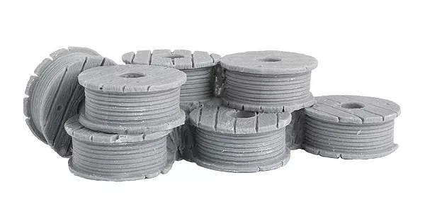 Bar Mills Scale Model Works 4014 O Scale Cable Spools Version 2 (Unpainted Resin)