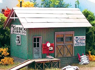 Bar Mills Scale Model Works 742 HO Scale H.J.Simpson Feed & Seed Craftsman Kit