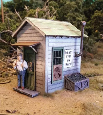 Bar Mills Scale Model Works 794 O Scale Crossing Shanty Craftsman Kit