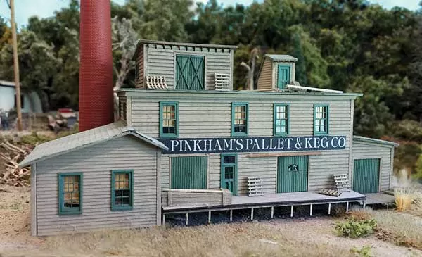 Bar Mills Scale Model Works 811 N Scale Pinkham's Pallets Craftsman Kit