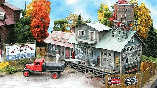 Bar Mills Scale Model Works 821 N Scale Mooney's Plumbing Craftsman Kit