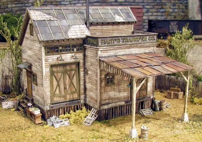 Bar Mills Scale Model Works 844 O Scale Old Man Harts Craftsman Kit