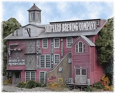 Bar Mills Scale Model Works 852 HO Scale Shipyard Brewing Craftsman Kit