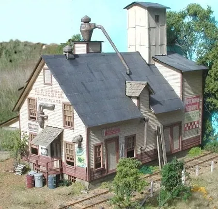 Bar Mills Scale Model Works 941 N Scale Majestic Hardware & Feed Craftsman Kit