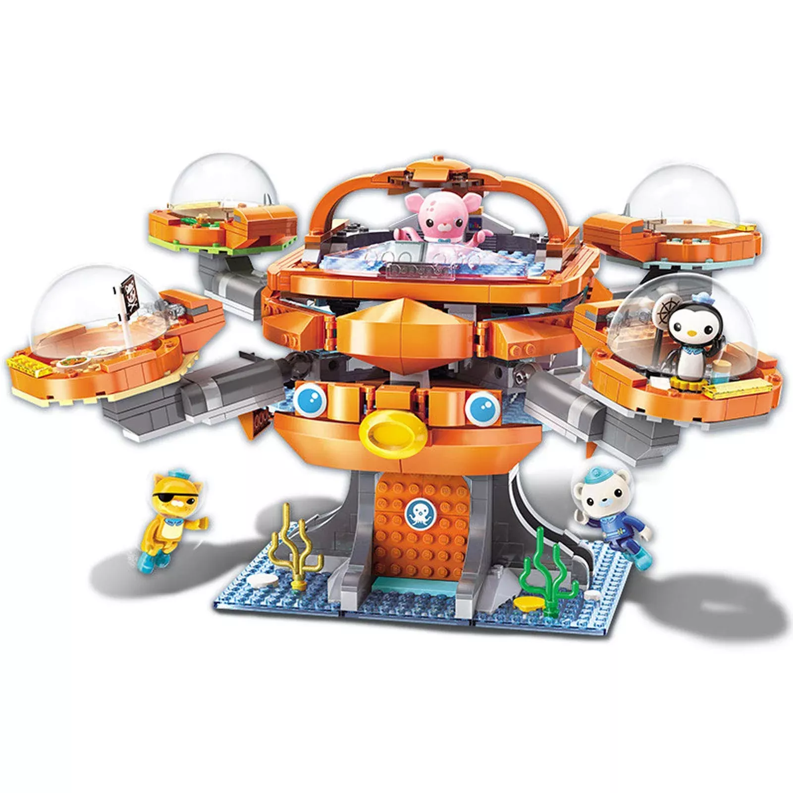 BASEPLATES Building Block Set - Medium, Multicolor, DIY Construction