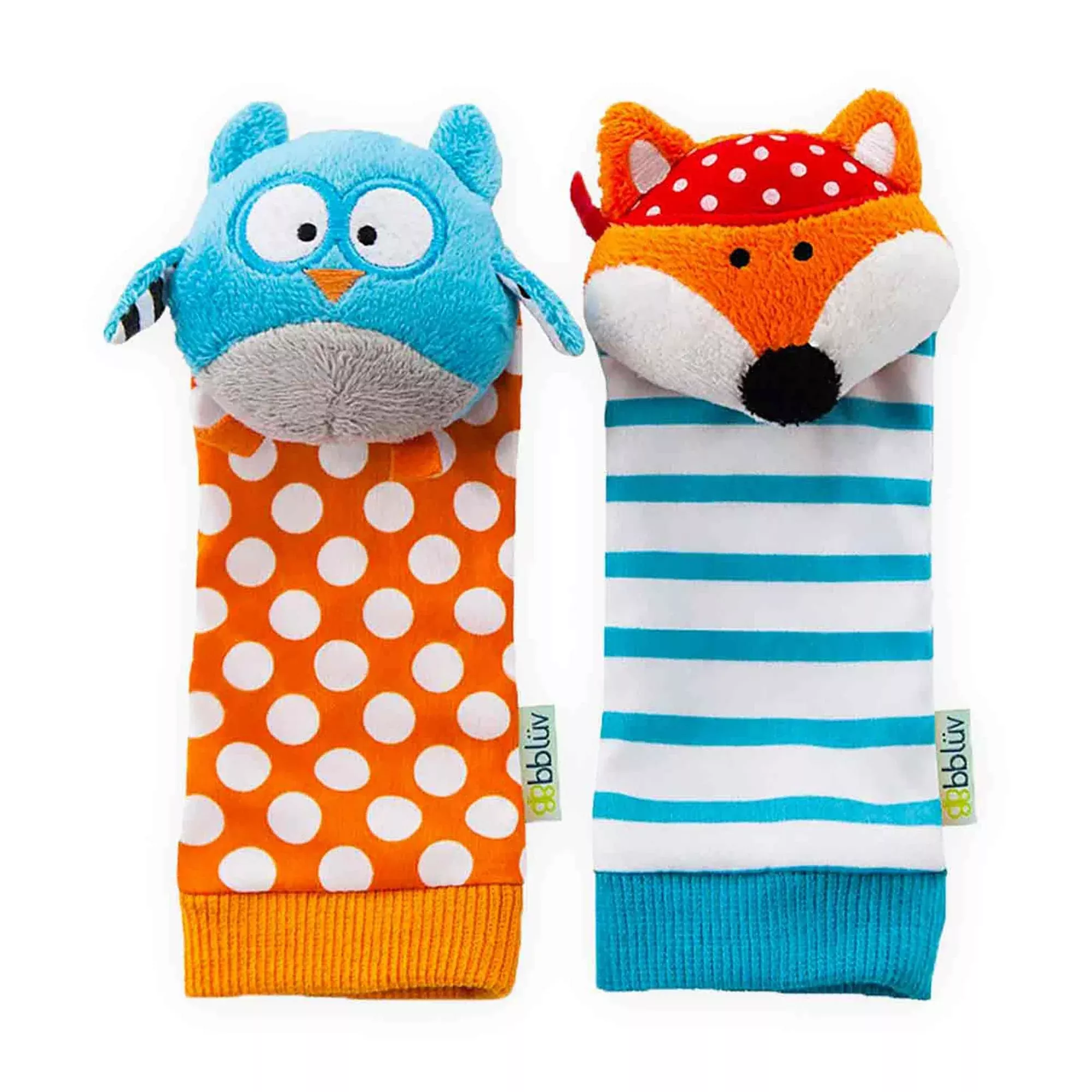 Bblv - Do - Foot Finders - Fun And Colorful Baby Developmental Socks W