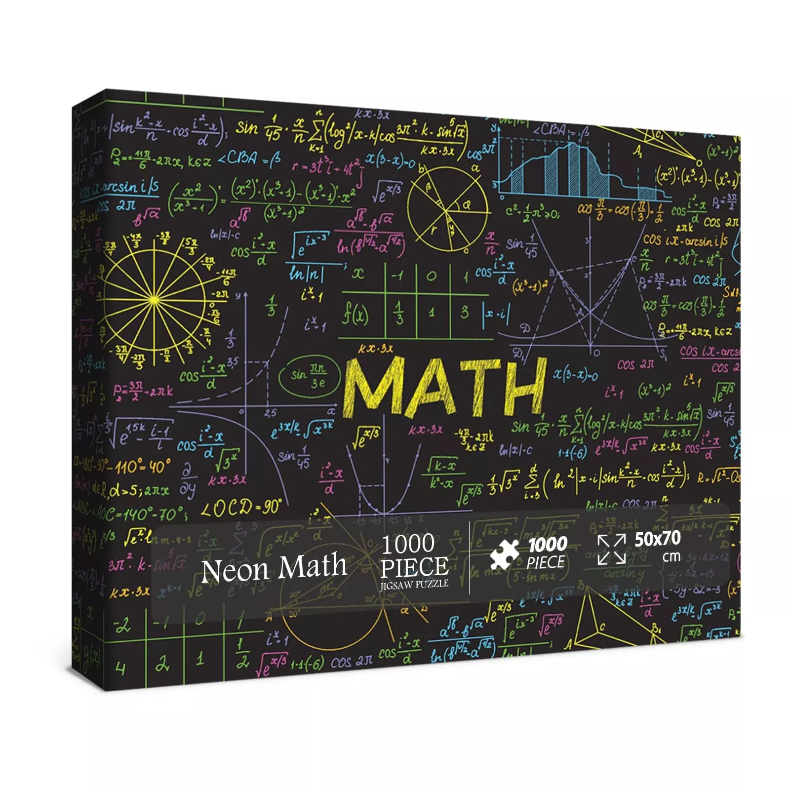 BBOLDIN Math Formulas Puzzle 1000 Pieces 27.6 x 19.