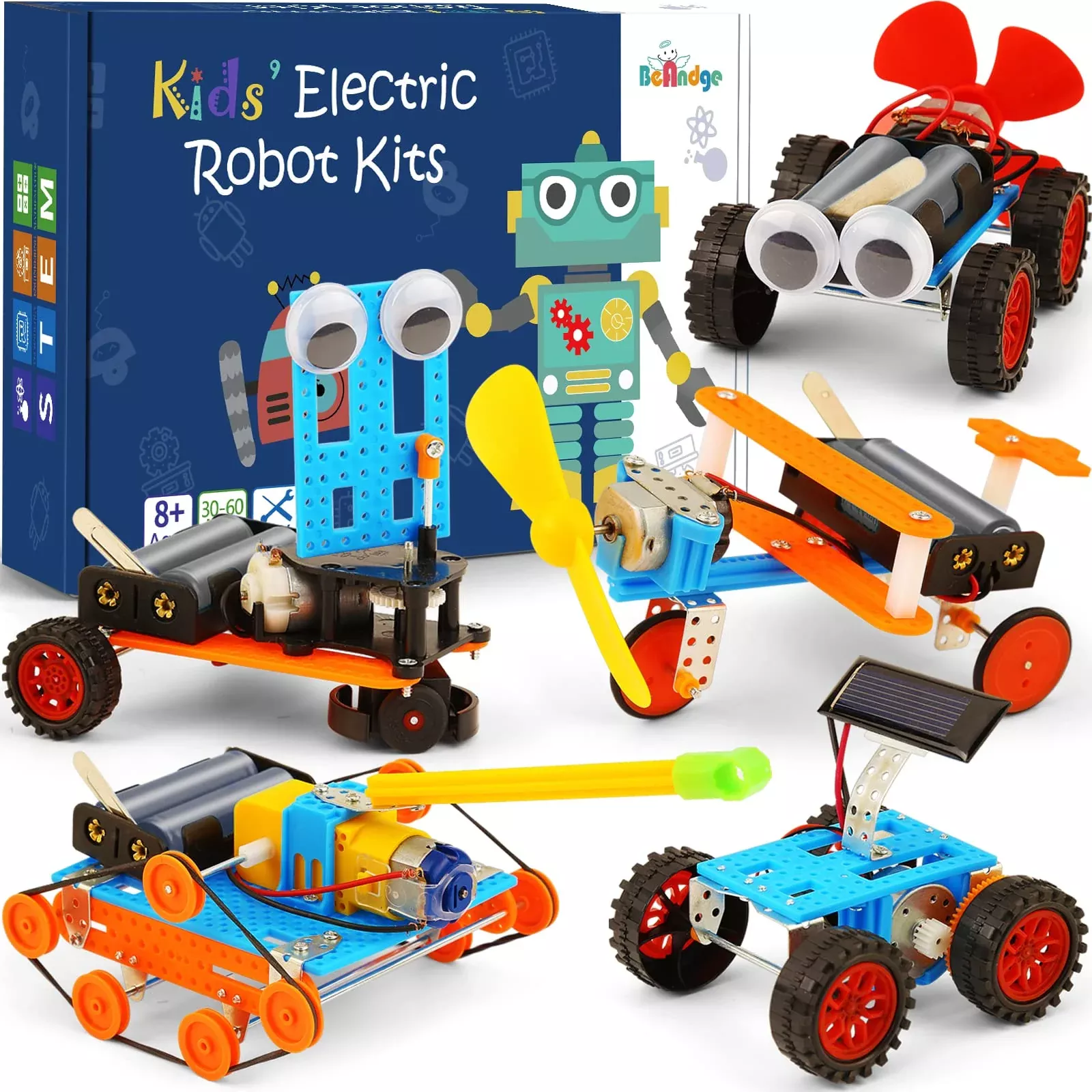 BeAndge STEM Robotics Kit for Kids Age 8-12, Robot Building Kit