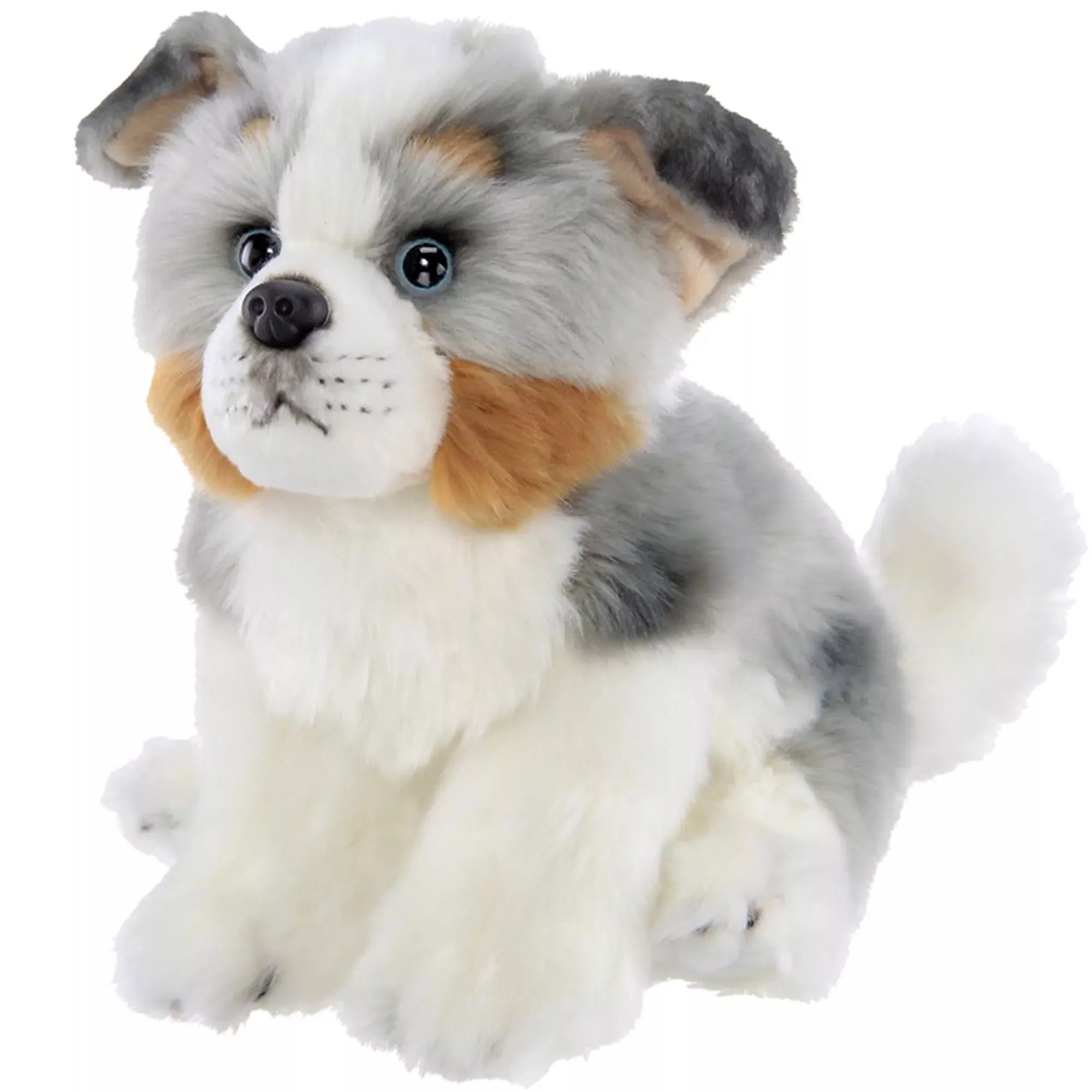 Bearington Hogan The Australian Shepherd Stuffed Animal, 13 Inch Stuff