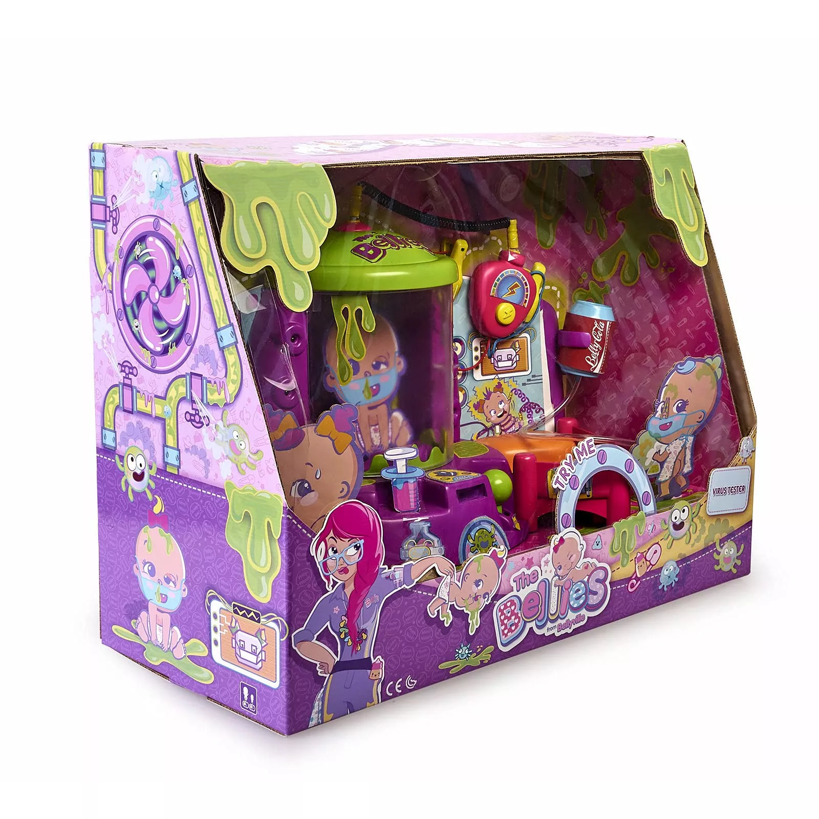 The Bellies From Bellyville Virus Tester Play Set - Large