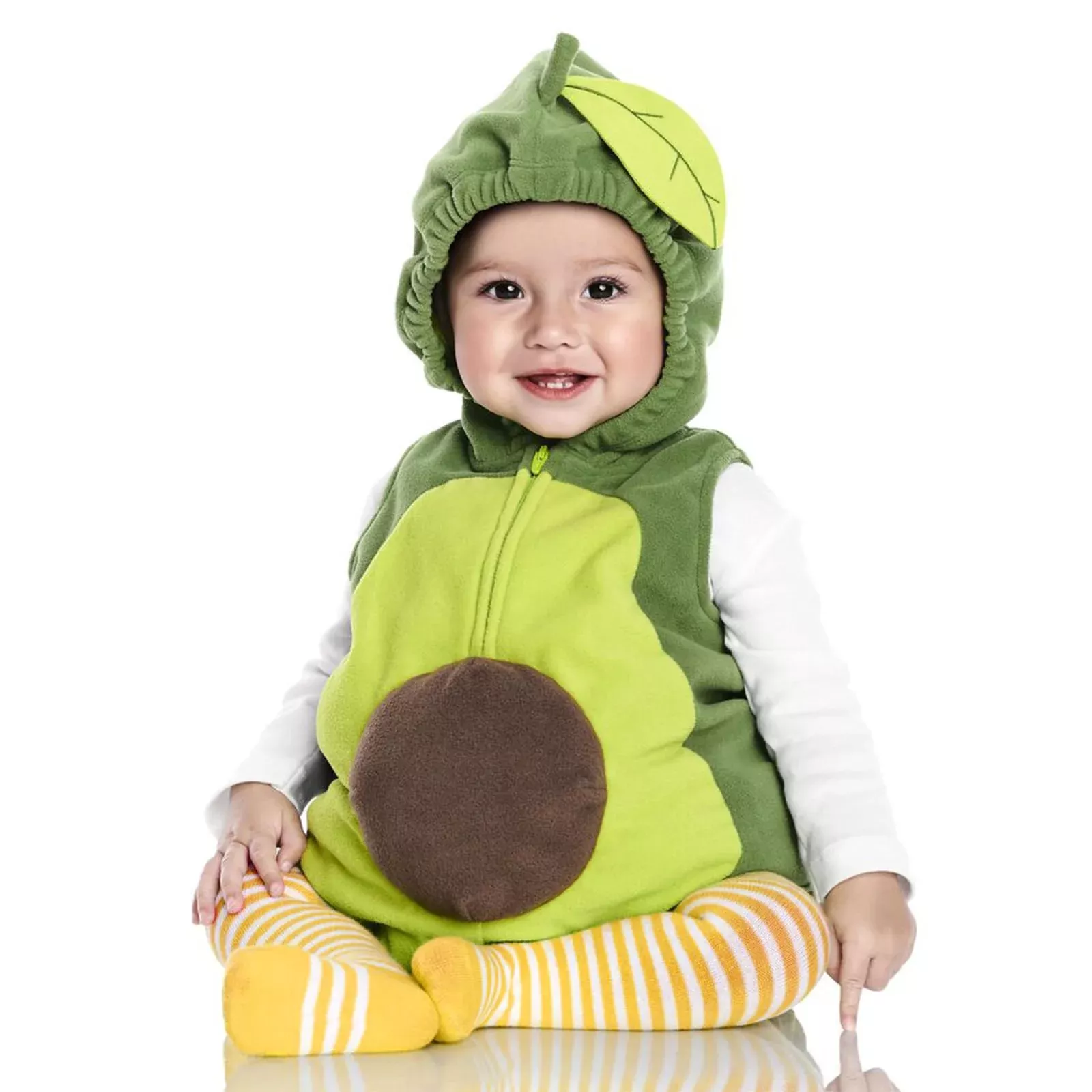 BemeyourBBs Mameluco Romper for Babies 0-24 Months Avocado