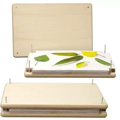BestNest Flower Press Set of 2, 12"x18", Tan, for Crafting