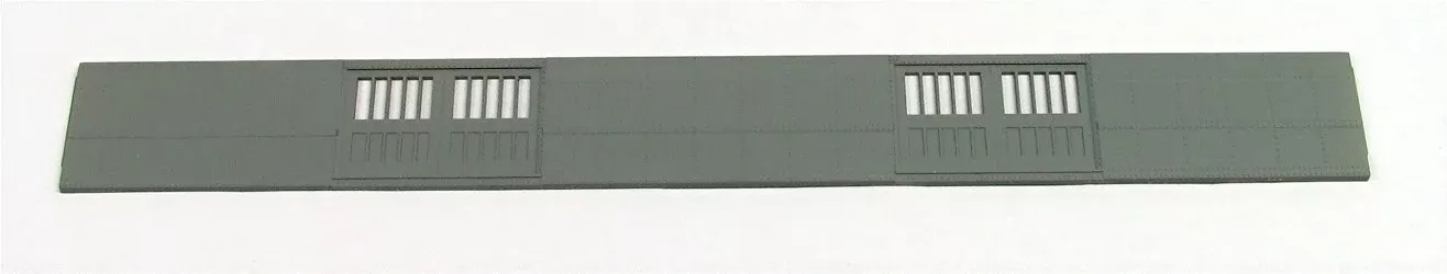 Bethlehem Car Works 21c Baggage Car Sides Reading RDG (1 Pair)