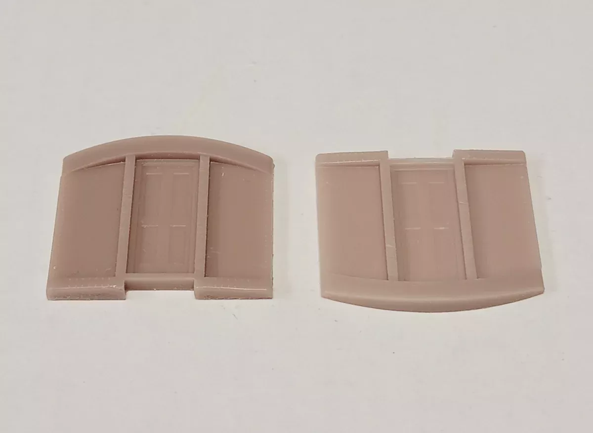 Bethlehem Car Works 22e Round Top Baggage Car End (1 Pair)