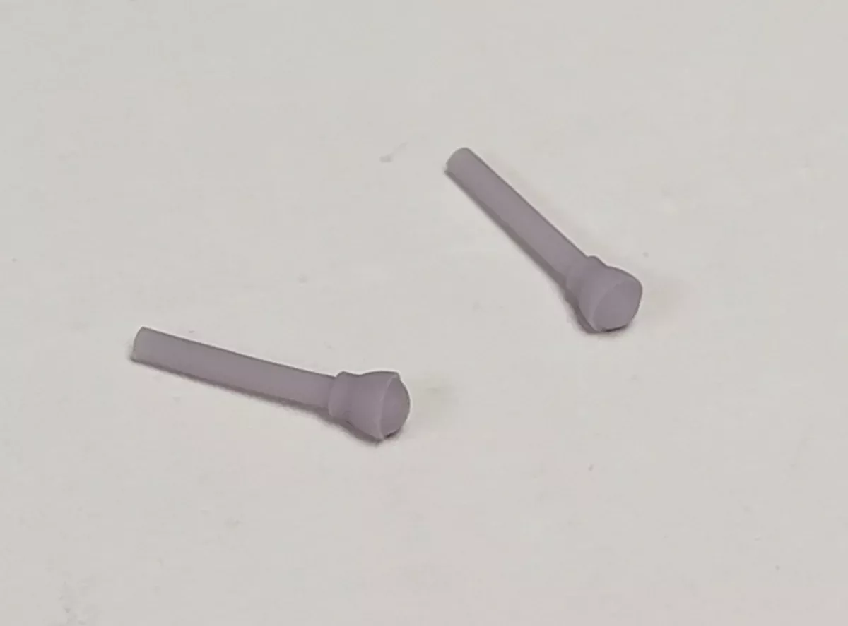 Bethlehem Car Works KitBits 53 HO Scale 3D Printed Straight Waste Shoot (1 Pair)