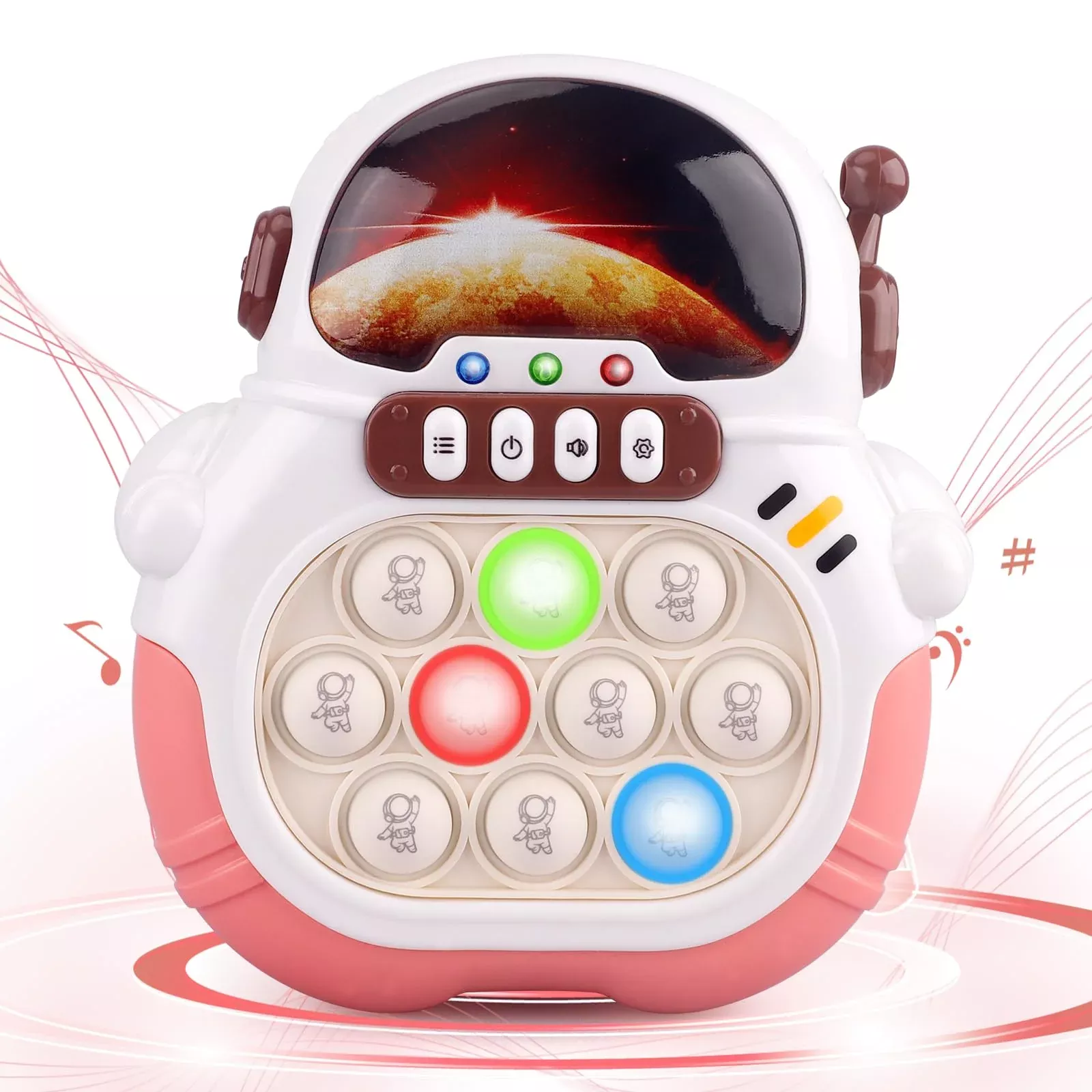 Blackma Quick Push Game Fidget Toys For Kids, Handheld Puzzle Game Sen