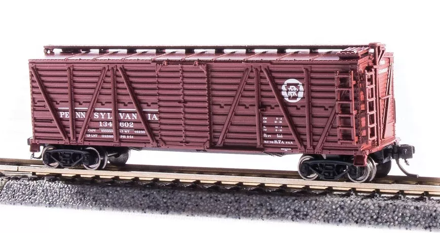 BLI 6593 N Scale K7 Stock Car Pennsylvania PRR (2 Pack)