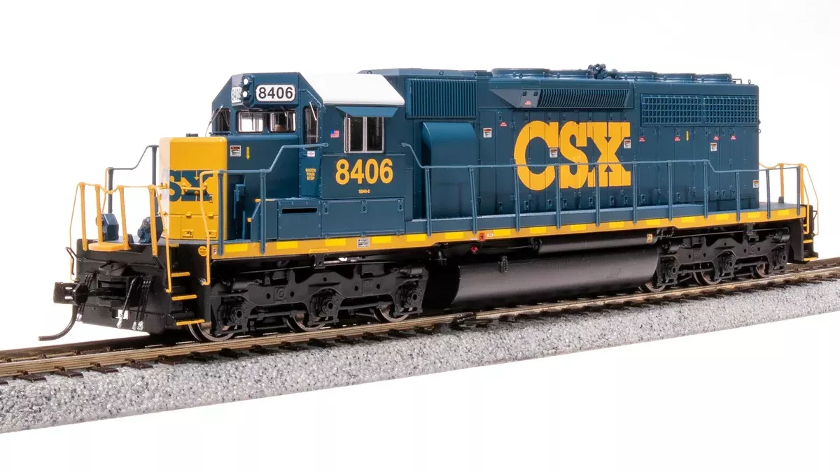 BLI 7641 HO Scale EMD SD40 CSX 8413 Paragon4 (Sound/DC/DCC)
