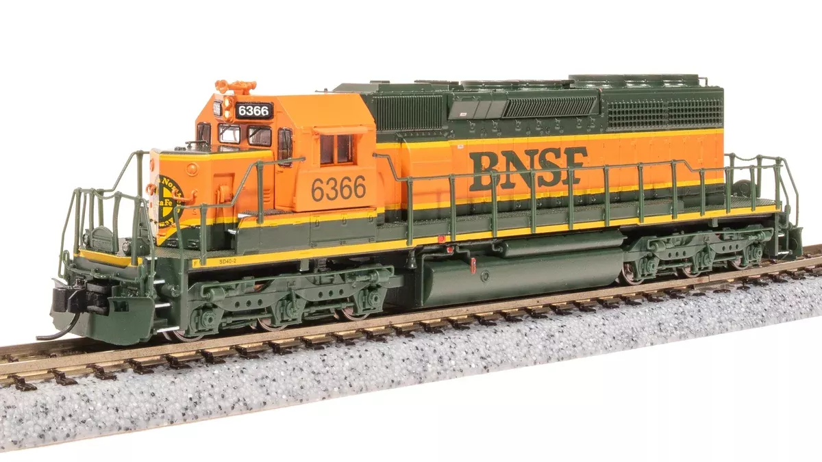 BLI 7953 N Scale EMD SD40-2 BNSF 6366 Heritage I Paragon4 (Sound/DC/DCC)