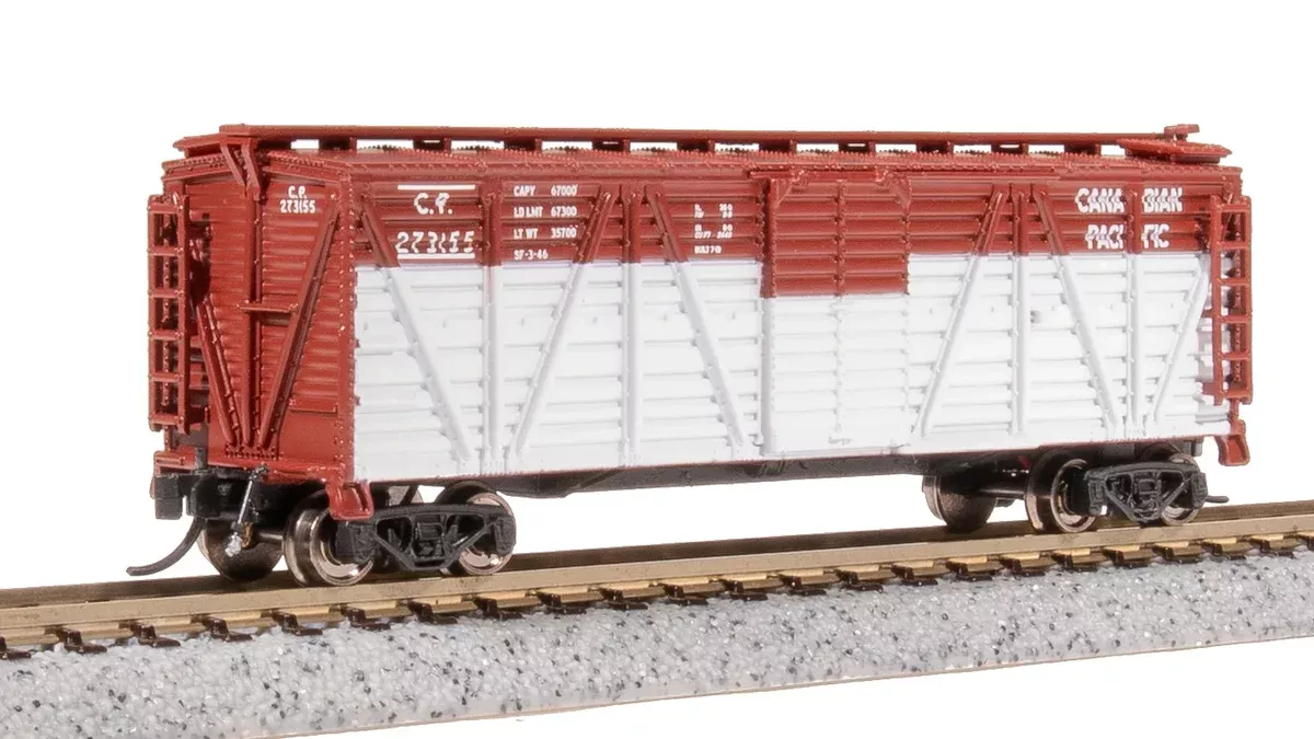 BLI 8483 N Scale K7 Stock Car Canadian Pacific CP (2 Pack)