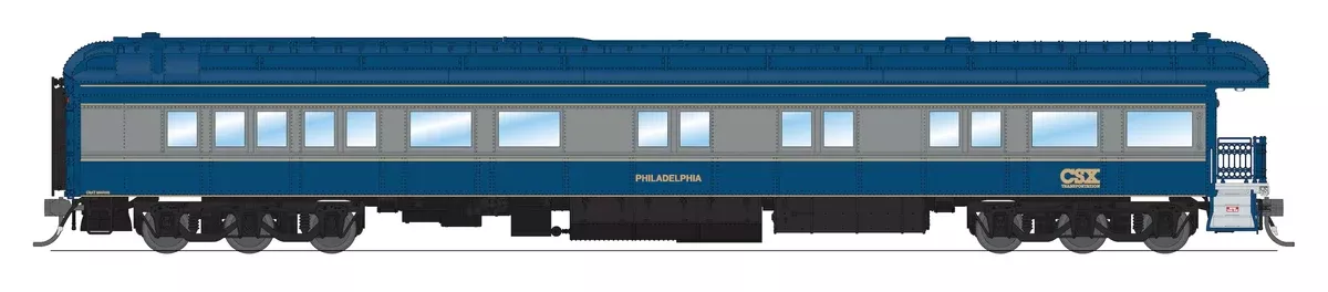 BLI 8953 HO Scale Pullman Business Car - CSX Philadelphia