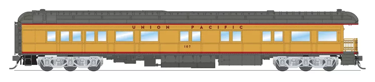 BLI 8958 HO Scale Pullman Business Car - Union Pacific UP 107