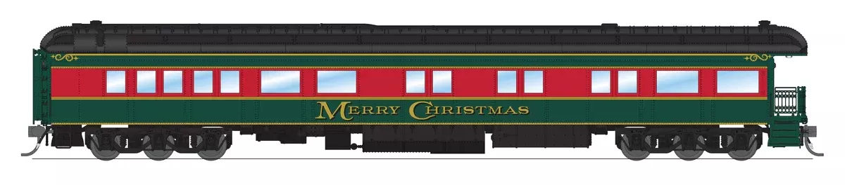 BLI 8959 HO Scale Pullman Business Car - Christmas