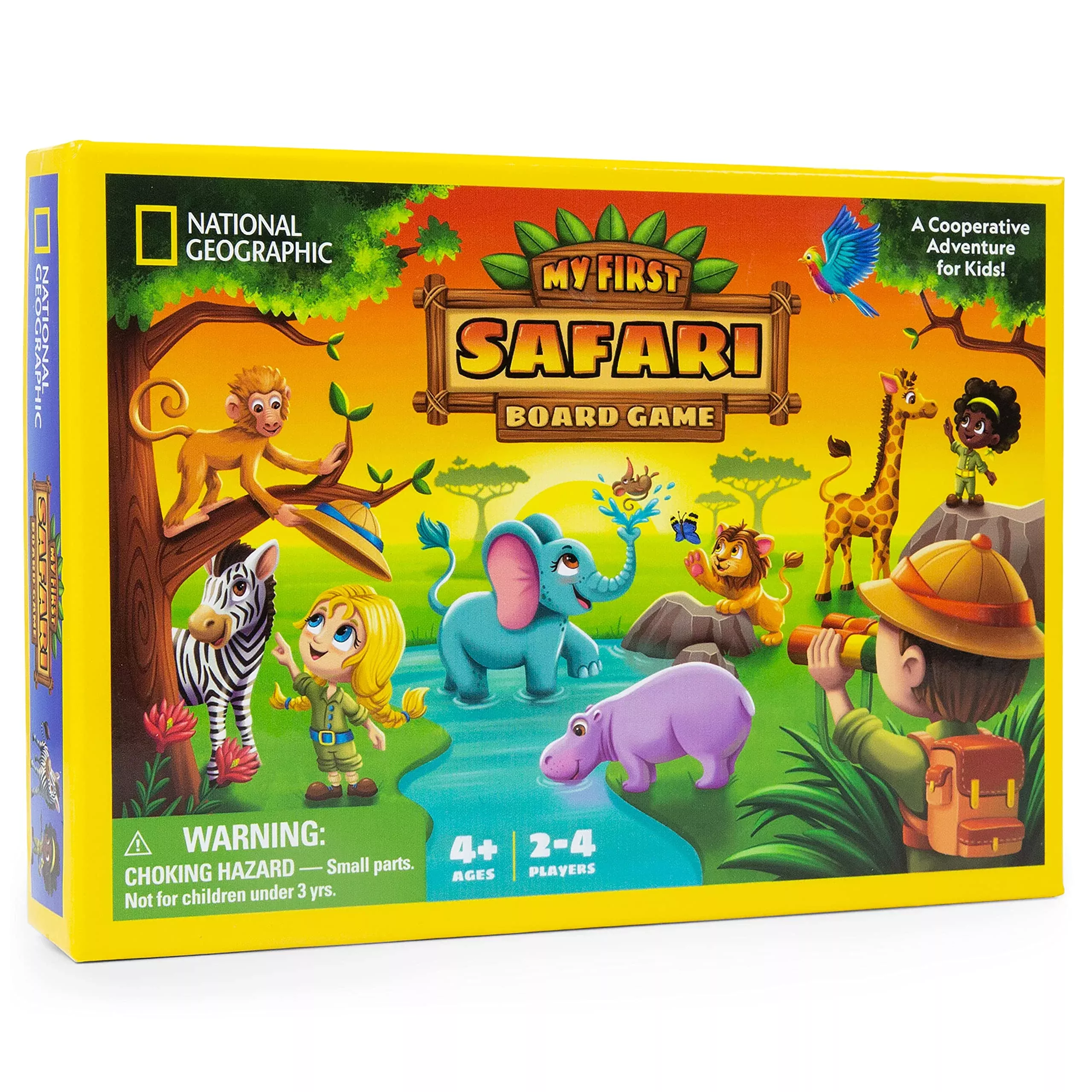 Blue Marble My First Safari Board Game for Kids - Multicolor