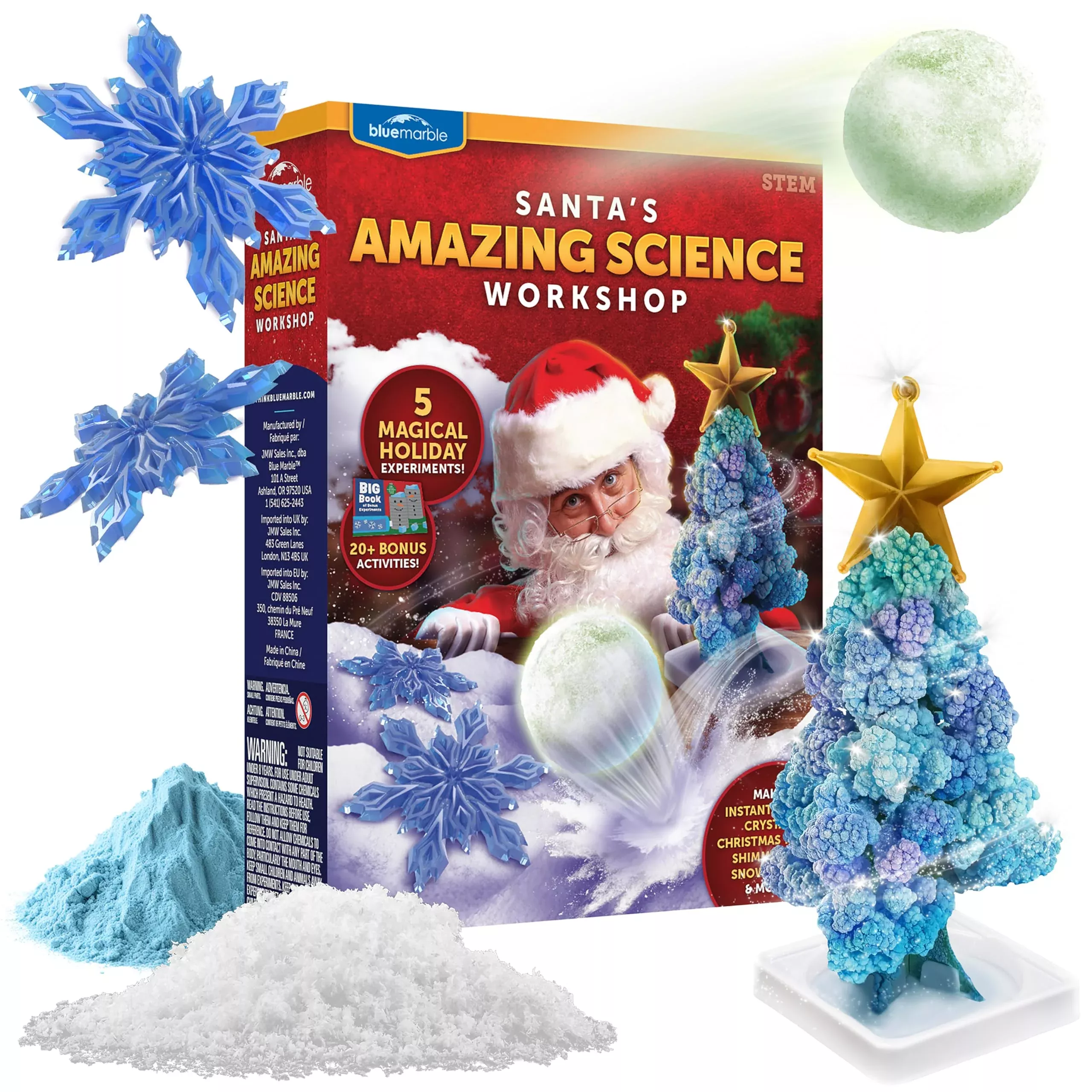 Blue Marble Science Kit - Holiday Experiments - Multicolor - One Size