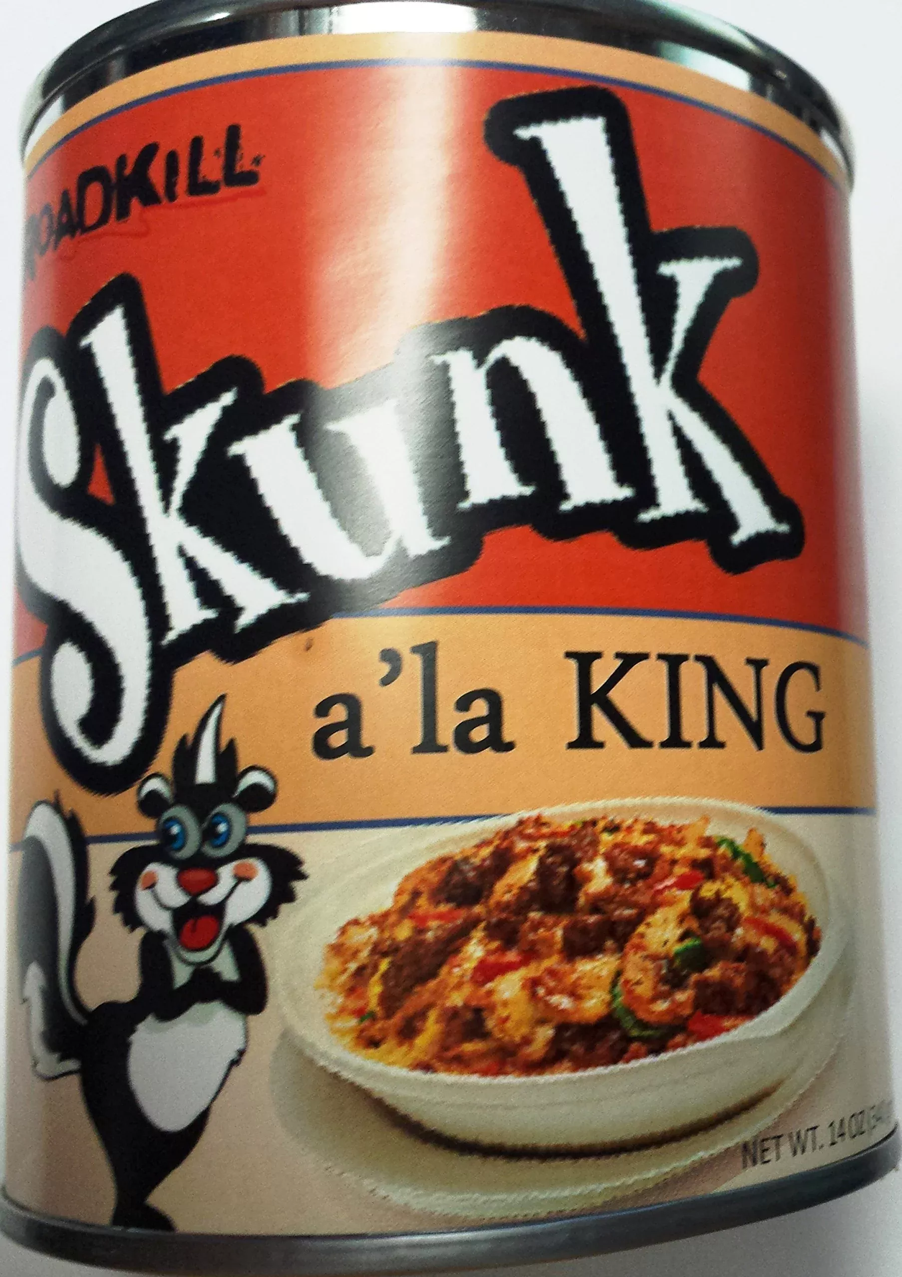 BluePirate Gag Gift Skunk a'la King Casserole Multi-Color Display