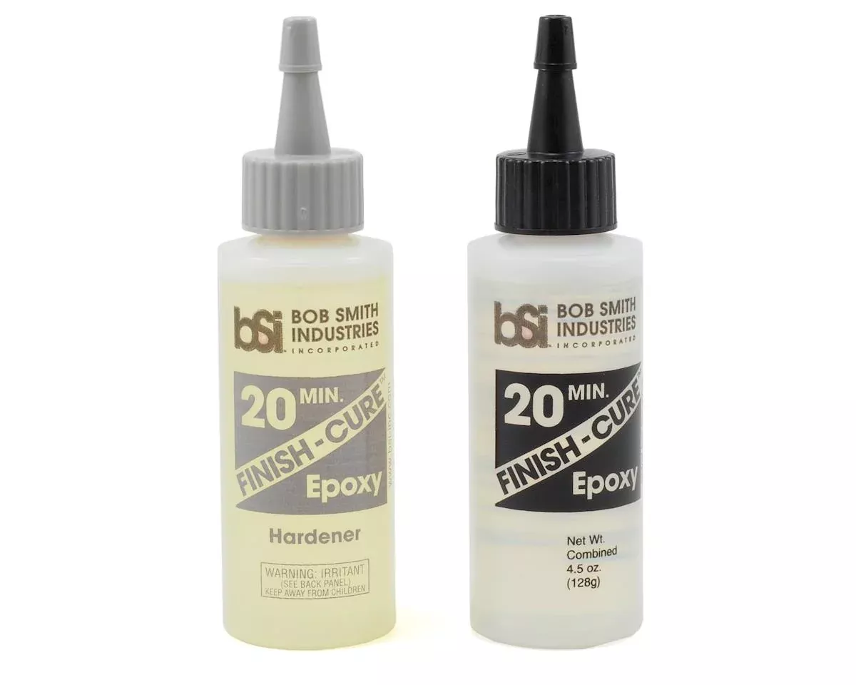 Bob Smith Industries 209 Finish-Cure 20 Minute 2 Part Epoxy 4.5oz