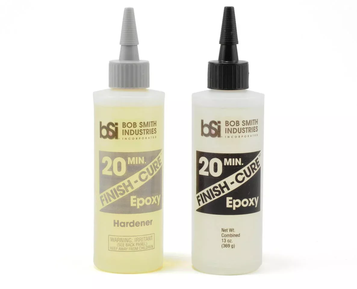 Bob Smith Industries 210 Finish-Cure 20 Minute 2 Part Epoxy 13oz